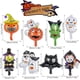 thumbnail image 2 of 8 globos de aluminio para Halloween, globos de Halloween, decoración para fiestas de Halloween, mini globos de calabaza, murciélago, fantasma, bruja, globos de aluminio para Halloween, decoraciones pa, 2 of 7