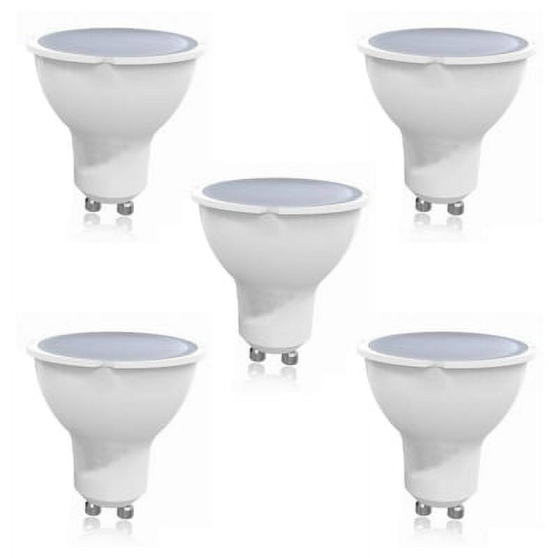 Hb Led - Pack 5 Ampolletas Led Gu-10 5w Ángulo 100° Luz Fría