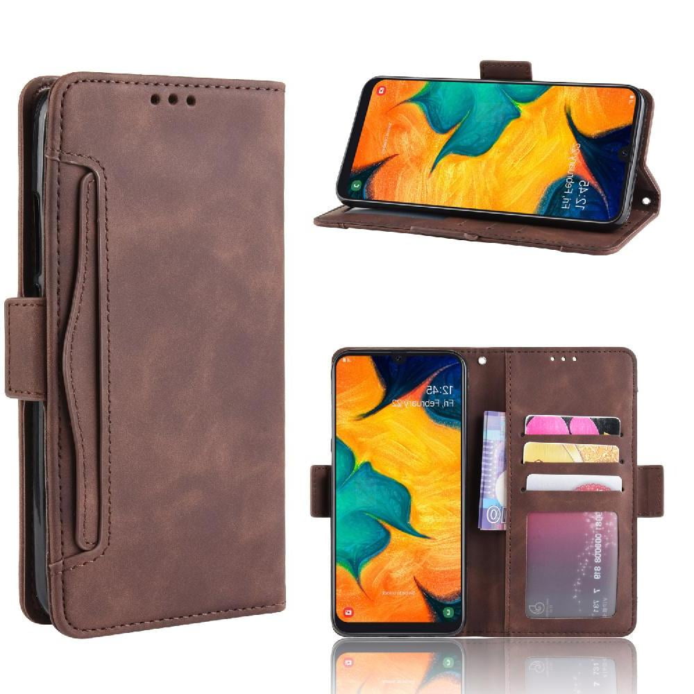 Foxdock - Funda Cartera Magnética Para Samsung Galaxy A20e- Tarjetero Desmontable, Cuero Pu, Soporte