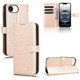 thumbnail image 1 of Funda Cartera Lunares iPhone 16E con Tarjetero, Correa y Soporte Oro, 1 of 6