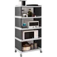 Topmarket - Estante Con Rueda 5 Niveles 49X29X97 Cm