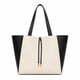 thumbnail image 2 of Cartera Blanco Con Negro 55x30x15, 2 of 3
