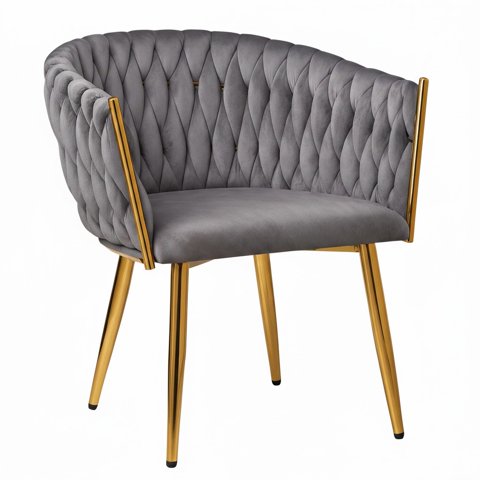 Oh! Mi Hogar ® - Sitial Luxury Base Dorada