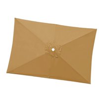 Magideal - Techo De Repuesto Para Sombrilla De Patio, Techo De Repuesto Para, 200 Cm X 300 Cm, Rectangular, Para Uso En La Casa, Patio, Área Exterior, Terraza, C Caqui