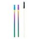 thumbnail image 1 of Set 2 bombillas inox reutilizables color Morado., 1 of 2