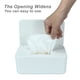 thumbnail image 3 of Dispensador de toallitas SOCOMAN mantiene las toallitas frescas (blanco), 3 of 7