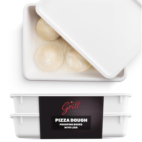 Caja antiadherente Hans Grill de plástico sin BPA, paquete de 2