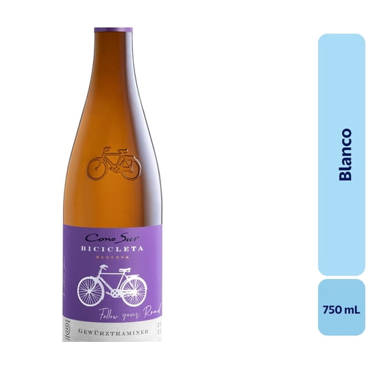 Vino Blanco Botella 750 mL Bicicleta