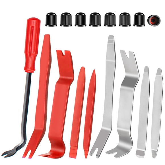 Kit de herramientas para quitar molduras Wetado, 17 piezas, para salpicaderos de audio con clip de c
