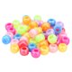 thumbnail image 3 of 200x granos redondos de acrílico Larhe Agujero Joyería que hace los granos DIY Hallazgos Artesanía, 3 of 5