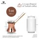thumbnail image 2 of Cafetera turca Hakan, estufa, caldera de cobre, 150 ml, 2 of 8