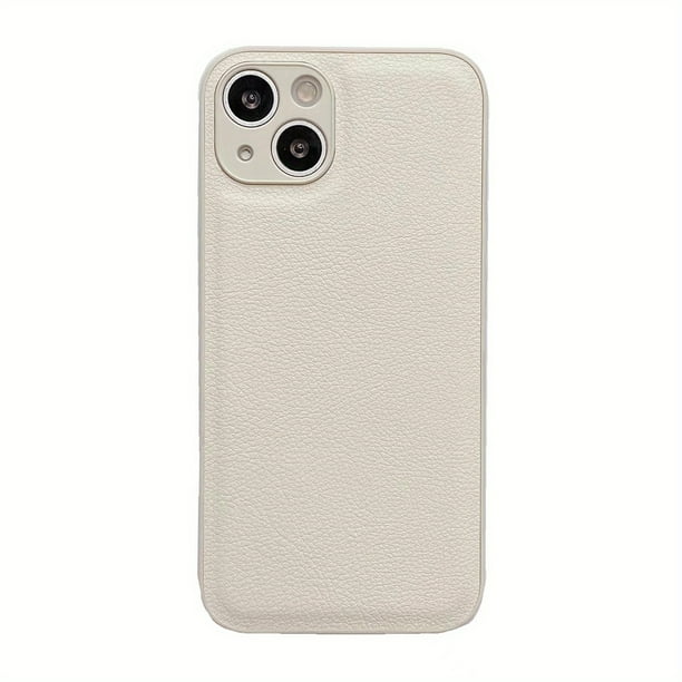 Leather Texture Shockproof Case For IPhone 14 13 12 11 Pro Max 14Plus Soft Full Camera Protection Cover
