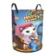 thumbnail image 2 of El Oeste Salvaje de la Sheriff Callie Cesta de lavandería de gran capacidad redonda con asa, bolsa para ropa sucia plegable, almacenamiento para dormitorio, baño y lavadero 44x35 cm, 2 of 6