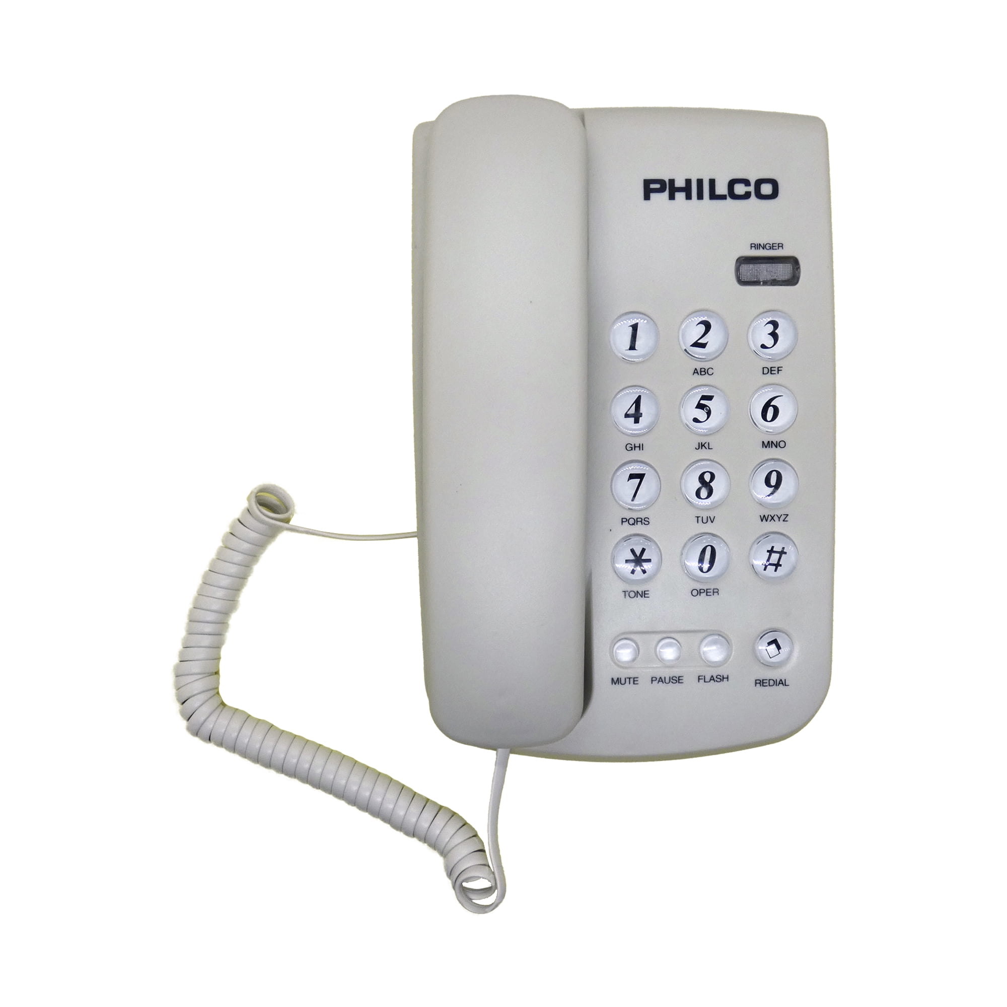 Teléfono Fijo De Sobremesa Blanco Philco