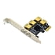 thumbnail image 2 of 1 Adaptador Externo De Tarjeta Elevadora Extensora De Ranuras PCI-E 1X A 4 PCI-E 16X, 2 of 3