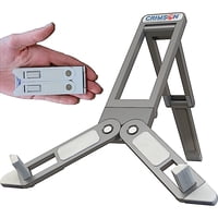 Crimson Av - Caballete Portátil Con Soporte De Bolsillo Plateado Carmesí Para Tabletas