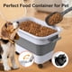 thumbnail image 3 of Contenedor de comida para perros Viretec de 7 a 10 kg con tapa y cuchara, 3 of 7