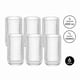 thumbnail image 2 of Pack 6 Vasos De Vidrio Bebidas Agua Matcha Cafe 450ml, 2 of 3