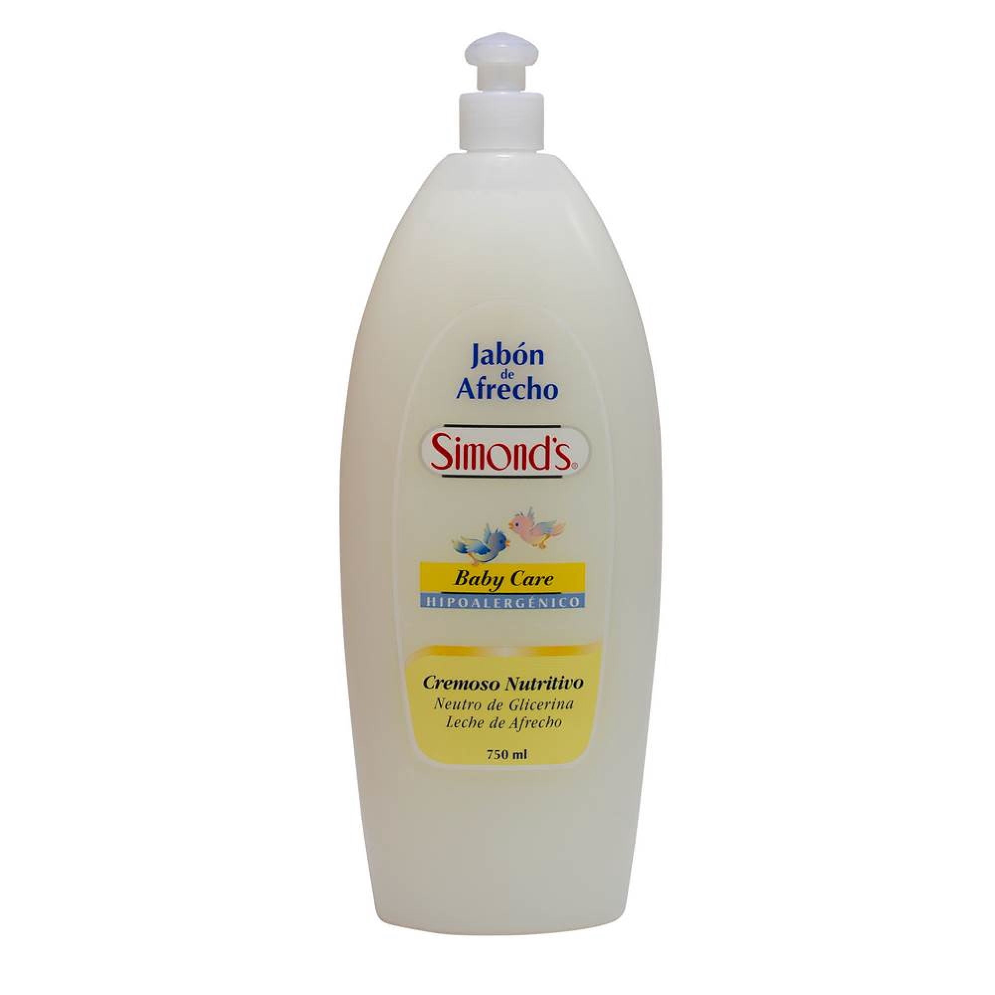 Jabon de Glicerina Baby Afrecho, 750 ml