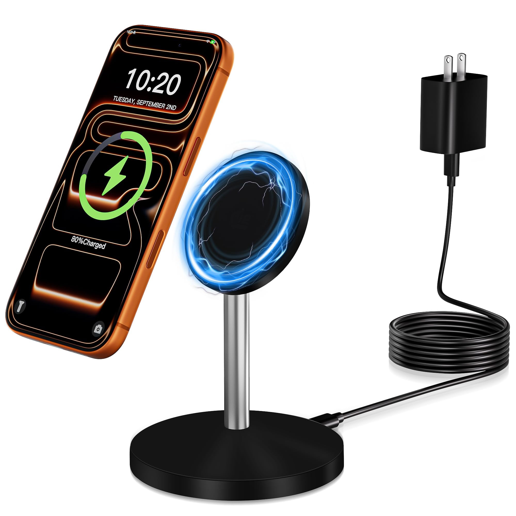 Cargador Inalámbrico Hangyo 25 w Magsafe Con Cable De 1,8 m