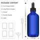thumbnail image 3 of Frasco cuentagotas Bumobum, vidrio azul, 4 oz/120 ml, paquete de 6 con accesorios, 3 of 6