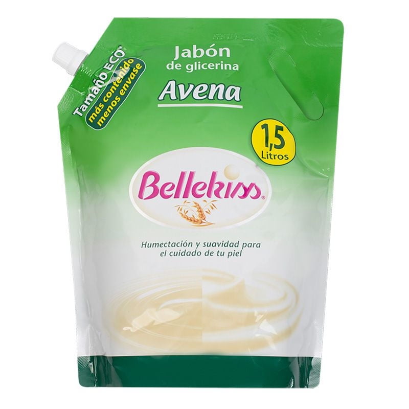 Jabón De Glicerina Avena Doypack 1500 ml Bellekiss