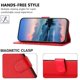 thumbnail image 3 of Funda Cartera para Samsung Galaxy A56 5G Tarjetero Soporte Magnético y Correa Rojo, 3 of 5