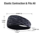 thumbnail image 5 of Diademas para hombre, paquete de 3, transpirables y refrescantes para correr, crossfit, fitness, yoga, ciclismo y senderismo. Elásticas, absorbentes y antideslizantes., 5 of 8