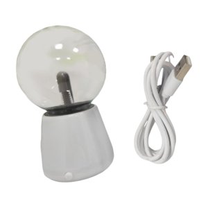Ioensy - Lámpara De Bola De Plasma Eléctrica, Decoración De Escritorio, Sensible Al Tacto, Para Adultos, Amigos Y Niños.