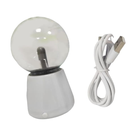 Ioensy - Lámpara De Bola De Plasma Eléctrica, Decoración De Escritorio, Sensible Al Tacto, Para Adultos, Amigos Y Niños.