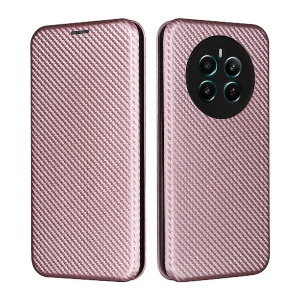 Funda Flip para FOXDOCK Realme 12 Plus - Funda magnética de negocios, funda protectora delgada