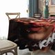 thumbnail image 3 of Lil Pump Mantel Redondo con Estampado Icónico de Temática, Se Adapta a la Mayoría de Mesas, Fácil de Cuidar, Regalo Perfecto para Aficionados, Amigos y Familia.152cm, 3 of 5