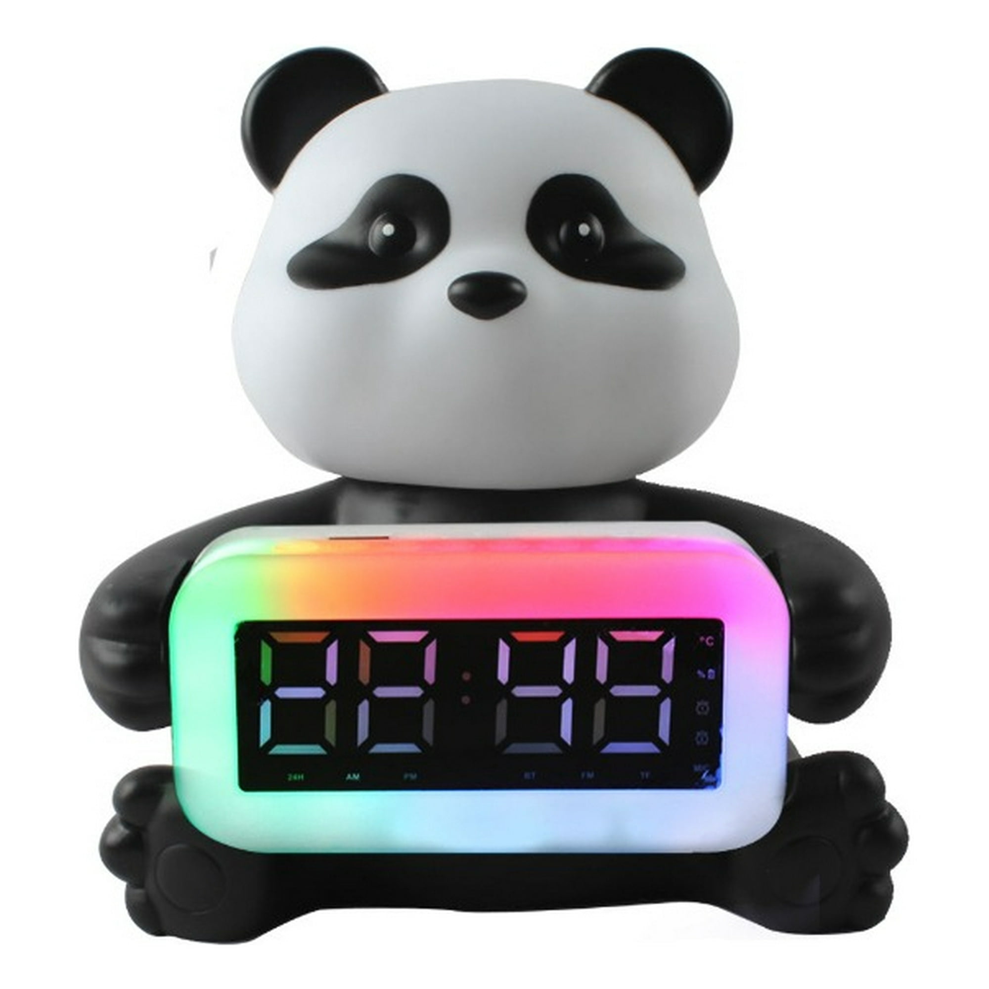 Genérico - Radio Despertador Osito Luz Rgb Musica Recargable Lau