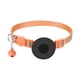 thumbnail image 5 of Collar Para Gatos Con Soporte Para Rastreador A Prueba De Agua Collar Reflectante Para Gatitos Separable Naranja, 5 of 5