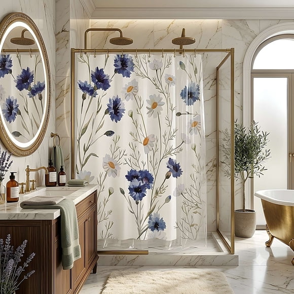 Cortina De Baño Premium Mas Forro 180x180 Cm Cb16