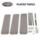 thumbnail image 5 of Plateo o Pasa Platos Triple 90x30x75 Cm Acero Inoxidable, 5 of 8
