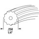 thumbnail image 2 of Spline Prime-Line P 7604 negro de 0,25 pulgadas x 76 m (1 rollo), 2 of 5