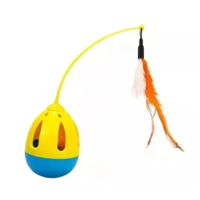 Genérico - Juguete Interactivo De Pluma Para Gatos Bola