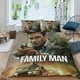 thumbnail image 2 of El Hombre de Familia Conjunto de sábanas temático, trío de piezas, cómodo y amigable con la piel, diseño único, regalo de decoración para el hogar para familiares, amigos y fans, 90 cm * 190 cm, 2 of 6