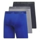 thumbnail image 2 of Calzoncillos tipo bóxer adidas para hombre, microfibra Team Royal Blue, paquete de 3, 2 of 3