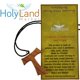 thumbnail image 5 of Collar Holy Land Market de 70 cm con Cruz Tau de Madera de Olivo, 5 of 7
