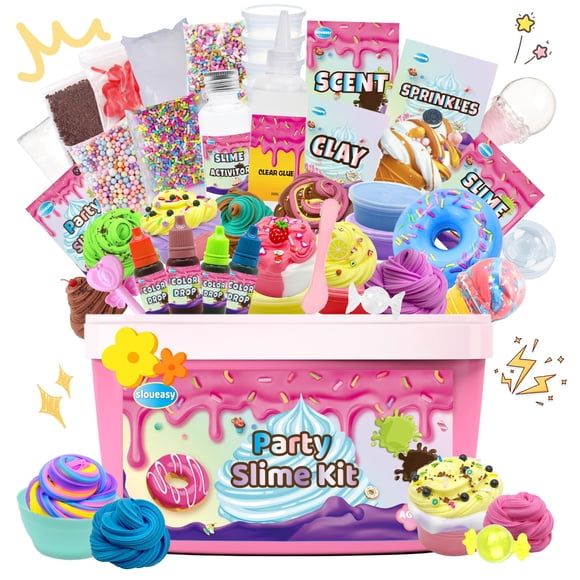 Kit de Slime Mini Fiesta sloueasy para Niños