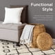 thumbnail image 3 of Cesta de almacenamiento Best Choice Products Vintage Hyacinth Natural, 3 of 7