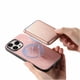 thumbnail image 4 of Funda de Cuero Magnética con Tarjetero para iPhone 16 Pro Max Cubierta Delgada Rosa, 4 of 5