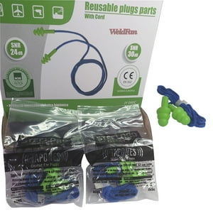 Steelpro - Protector Auditivo / Tapones Auditivo Reutilizable X 100 Und