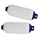 thumbnail image 1 of 2 Uds Guardabarros De Barco Marino Premium PVC Parachoques Muelle Escudo Protección Azul Blanco, 1 of 3