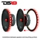 thumbnail image 2 of Parlante Anillo DS18 30 cm RGB LED Impermeable Marino, 2 of 6