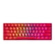 thumbnail image 1 of Teclado Mecánico GK61 61 Teclas RGB Cableado Óptico Rojo, 1 of 9