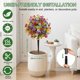thumbnail image 2 of Planta Artificial Alupssuc Bola de Topiario con Flores 51 cm 2 piezas, 2 of 9