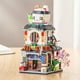 thumbnail image 1 of Cute Street View Building Blocks, Cat Mini Building Blocks Toy, 1 of 2